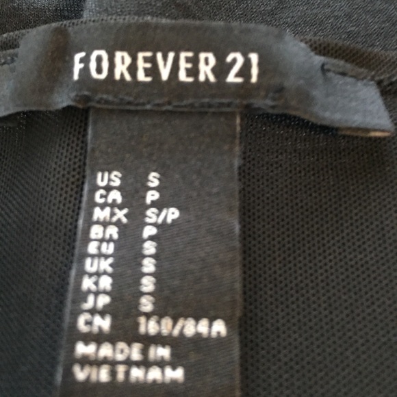 Forever 21 black dress size small. - Picture 6 of 6